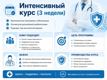 Реабилитация за 21 день в Зеленодольске